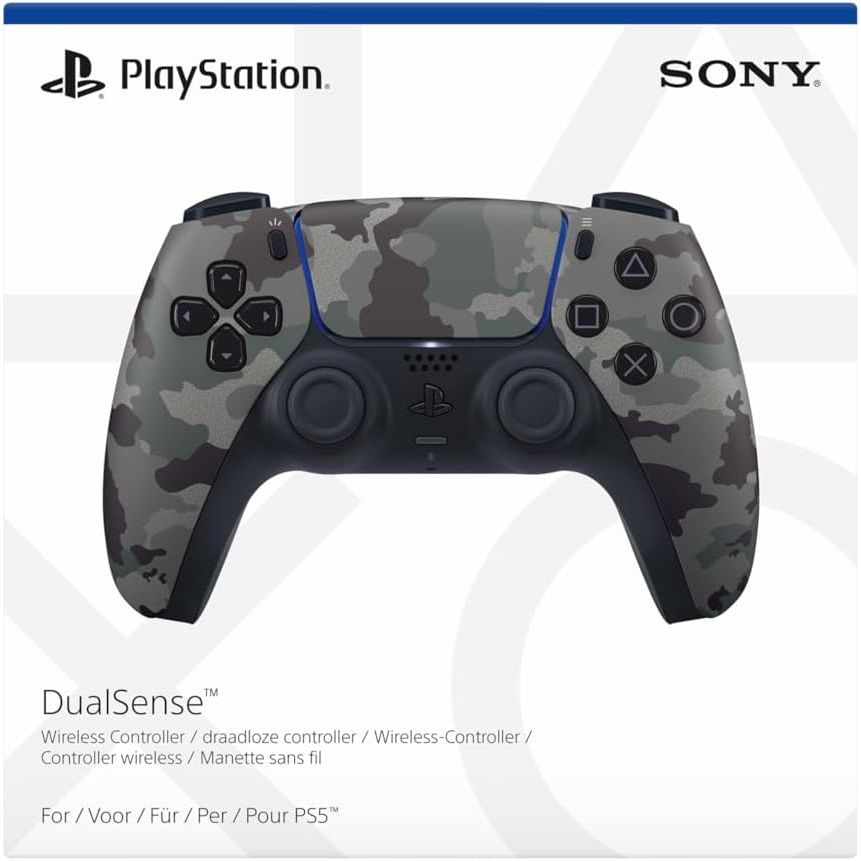 PlayStation DualSense Wireless Controller - Grey Camo
